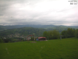 Pohled na Krkonoše