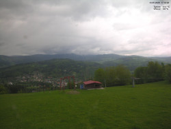 Pohled na Krkonoše