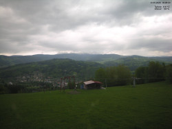 Pohled na Krkonoše