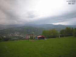 Pohled na Krkonoše
