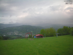 Pohled na Krkonoše