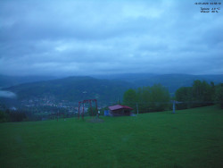 Pohled na Krkonoše