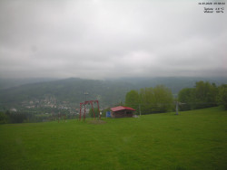 Pohled na Krkonoše