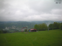 Pohled na Krkonoše