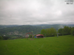 Pohled na Krkonoše