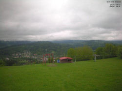 Pohled na Krkonoše