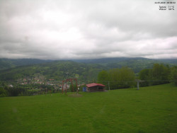 Pohled na Krkonoše