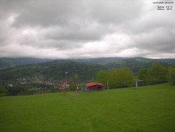 Pohled na Krkonoše