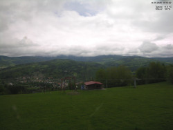 Pohled na Krkonoše