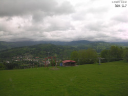 Pohled na Krkonoše
