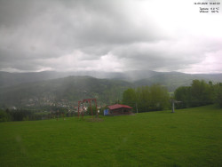 Pohled na Krkonoše