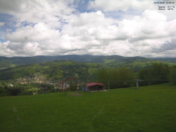 Pohled na Krkonoše