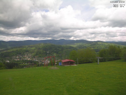 Pohled na Krkonoše