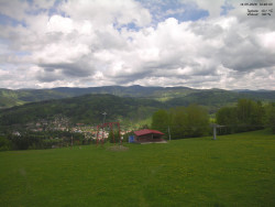 Pohled na Krkonoše
