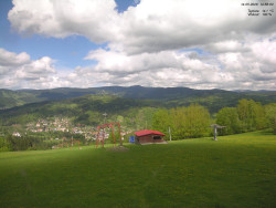 Pohled na Krkonoše