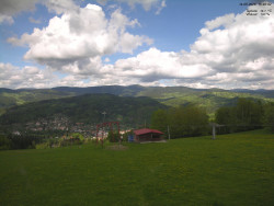 Pohled na Krkonoše