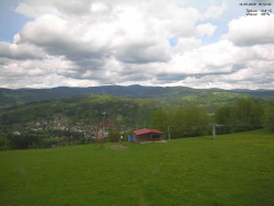 Pohled na Krkonoše