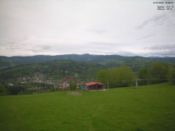 Pohled na Krkonoše