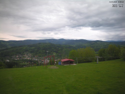 Pohled na Krkonoše