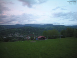 Pohled na Krkonoše