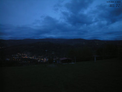 Pohled na Krkonoše