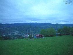 Pohled na Krkonoše