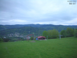 Pohled na Krkonoše