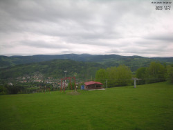 Pohled na Krkonoše