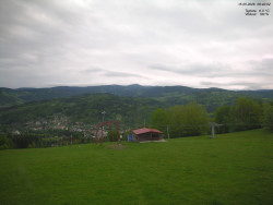 Pohled na Krkonoše
