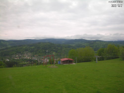Pohled na Krkonoše