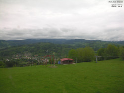 Pohled na Krkonoše