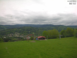 Pohled na Krkonoše
