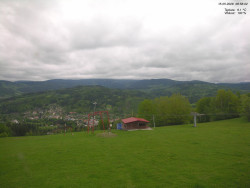 Pohled na Krkonoše