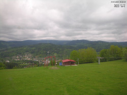 Pohled na Krkonoše