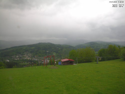Pohled na Krkonoše