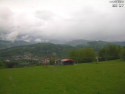 Pohled na Krkonoše