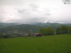 Pohled na Krkonoše