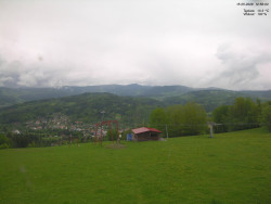 Pohled na Krkonoše