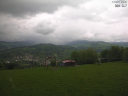 Pohled na Krkonoše