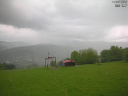 Pohled na Krkonoše