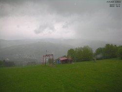 Pohled na Krkonoše