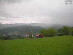 Pohled na Krkonoše
