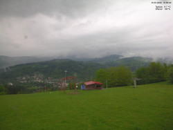 Pohled na Krkonoše
