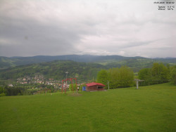 Pohled na Krkonoše