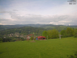 Pohled na Krkonoše