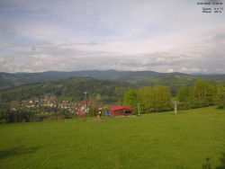 Pohled na Krkonoše