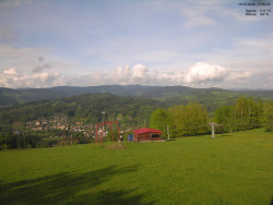 Pohled na Krkonoše