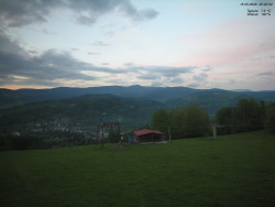 Pohled na Krkonoše