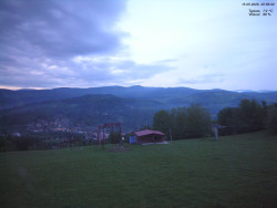 Pohled na Krkonoše