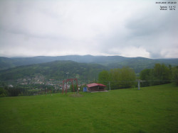 Pohled na Krkonoše